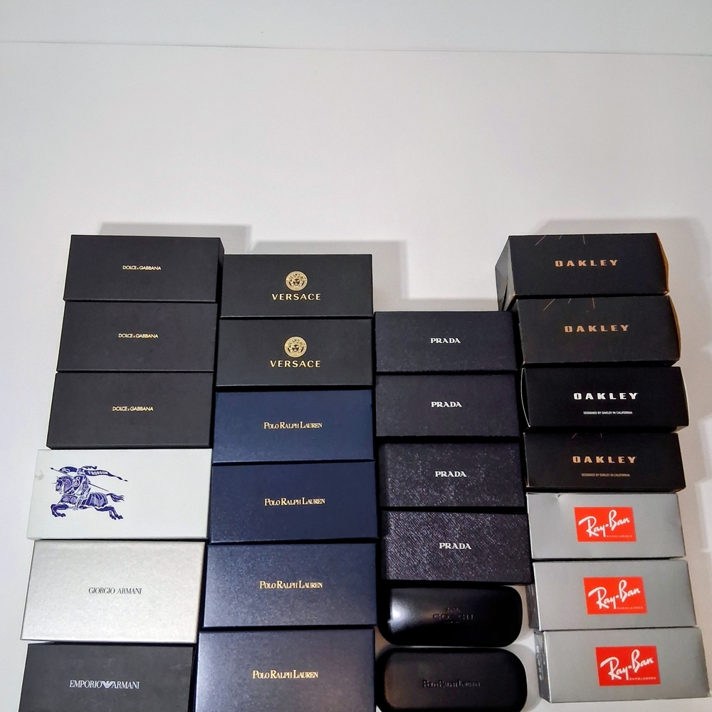 Designer Sunglasses Gift Box Collection - Black and Navy